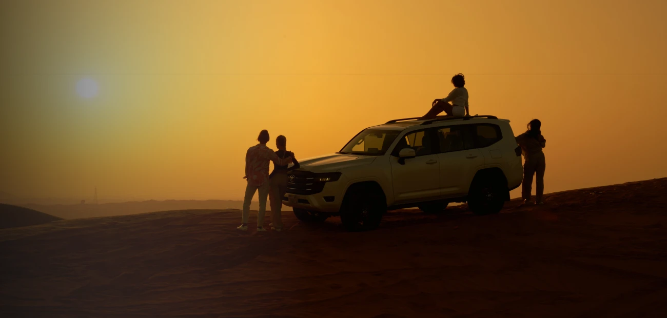 Dubai evening safari